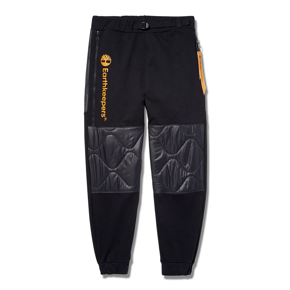 Pantaloni Timberland Barbati Negrii - Ecoriginal Ek+ Onion-Quilted - Romania - PDNILX482